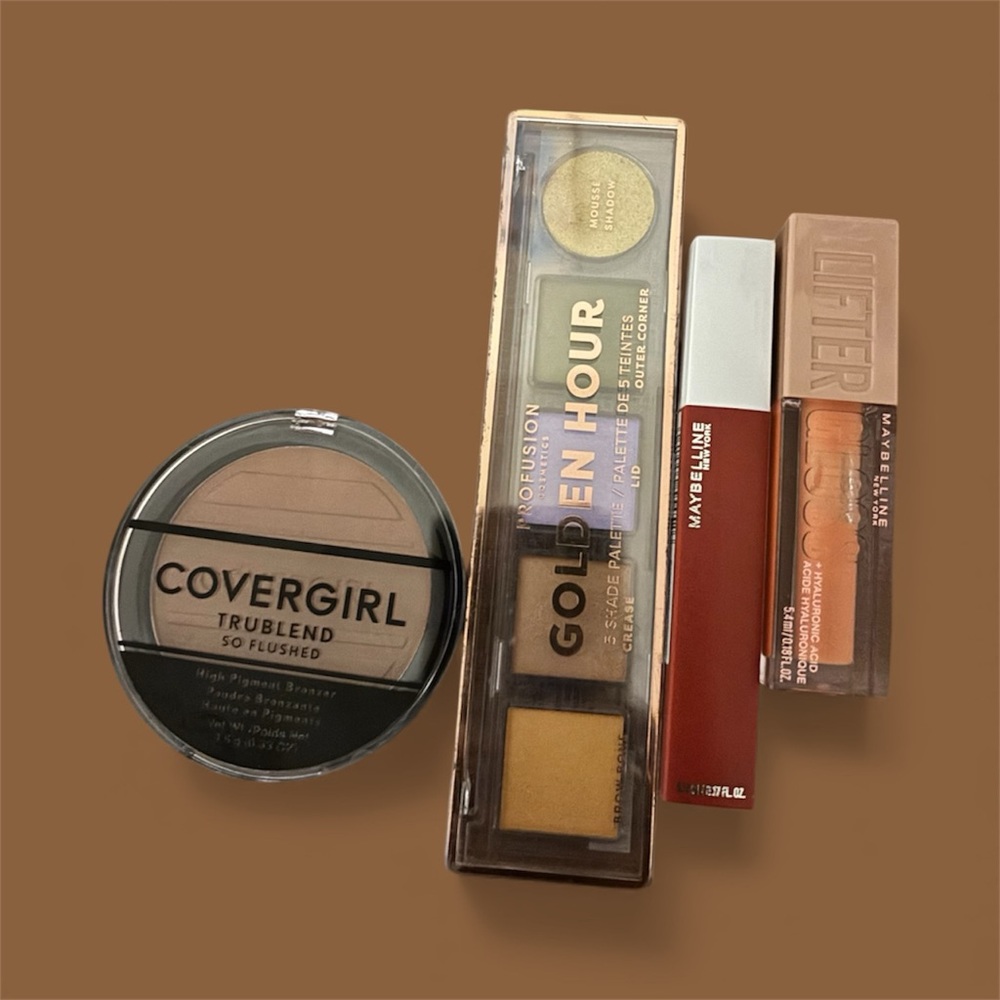Maybelline and CoverGirl Cosmetic (4) Bundle NWT!